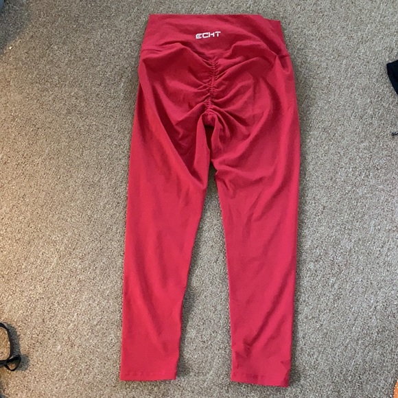 Echt scrunch leggings red - Picture 2 of 2